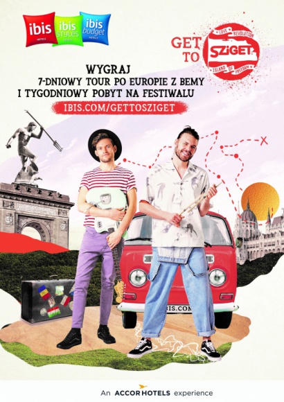 „Get to Sziget” – wygraj muzyczną przygodę z rodziną hoteli ibis! Podróże, LIFESTYLE - Rodzina hoteli ibis, której pasją jest muzyka, zaprasza do wspólnej podróży, pełnej energetycznych dźwięków i doskonałej zabawy. Już 9 maja startuje wyjątkowy konkurs realizowany w ramach kampanii „Get to Sziget”.