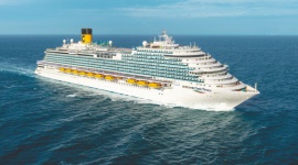 COSTA CRUISES PREZENTUJE COSTA FIRENZE Podróże, LIFESTYLE - Rejsy na nowym statku, obecnie budowanym w stoczni Fincantieri w Margherze, będą dostępne do rezerwacji już od jutra. Zanim Costa Firenze znajdzie się w Azji i będzie obsługiwać rynek chiński, spędzi cały miesiąc na Morzu Śródziemnym, oferując 5 rejsów z Triestu i Savony.